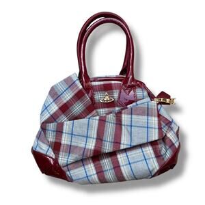 Vivienne Westwood Plaid Handbag